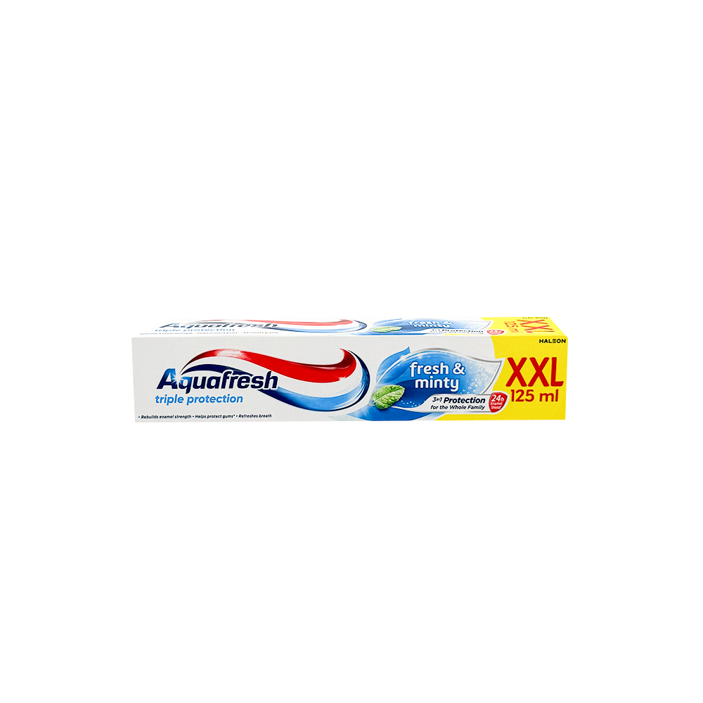 AQUAFRESH PASTA DINTI 125ML FRESH MINTY