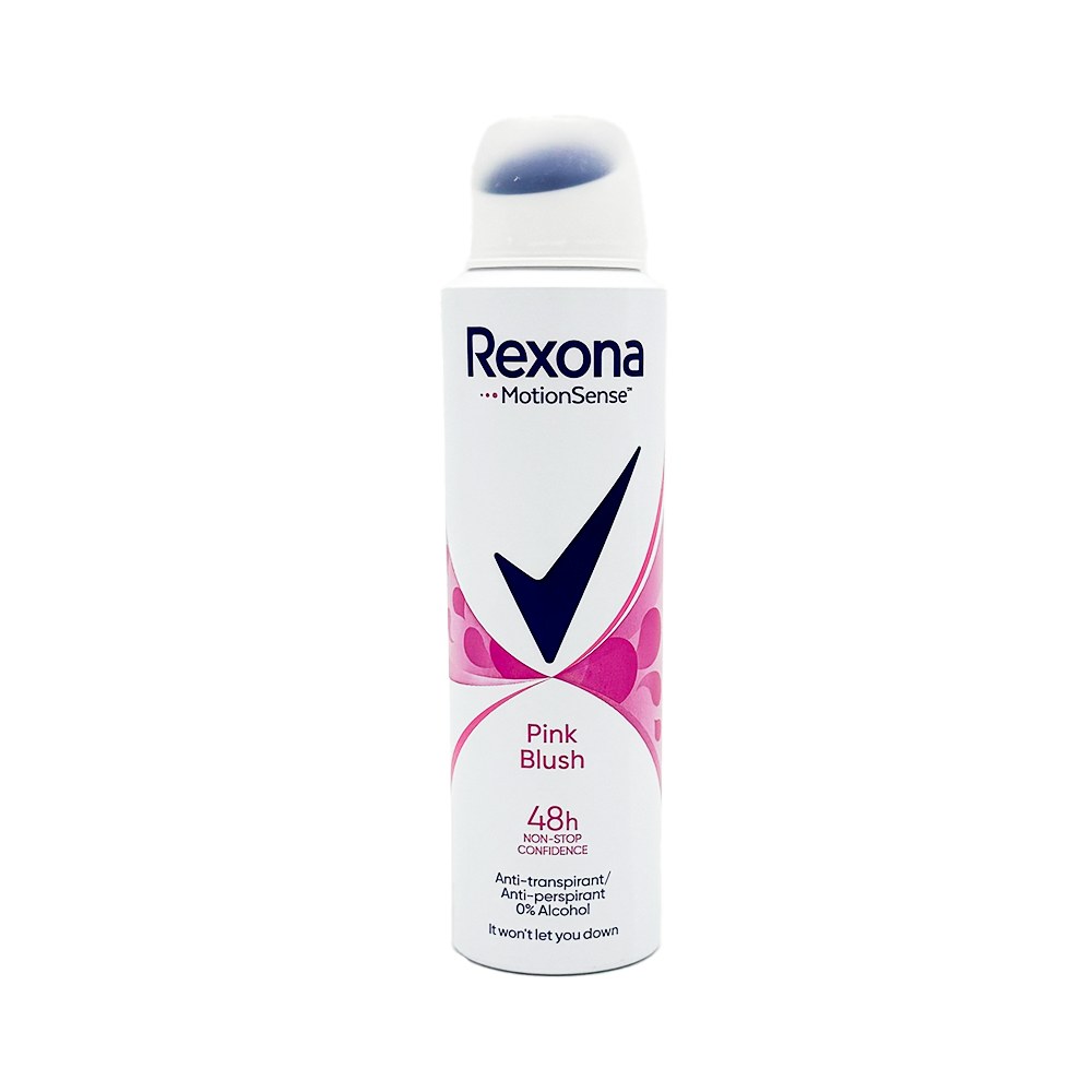 REXONA ANTIPERSPIRANT DEO 150ML PINK BLUSH