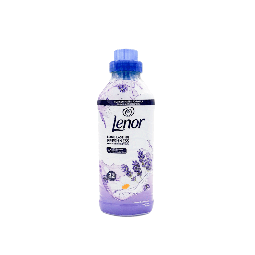 LENOR BALSAM RUFE 675ML LAVANDA CHAMOMILE 32 SPALARI