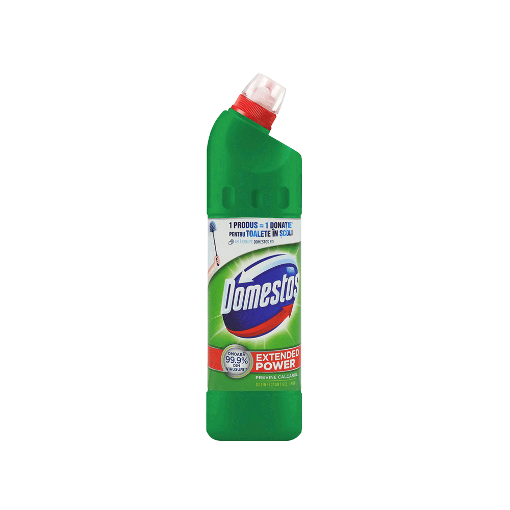 DOMESTOS SOLUTIE WC LICHID 750ML PIN