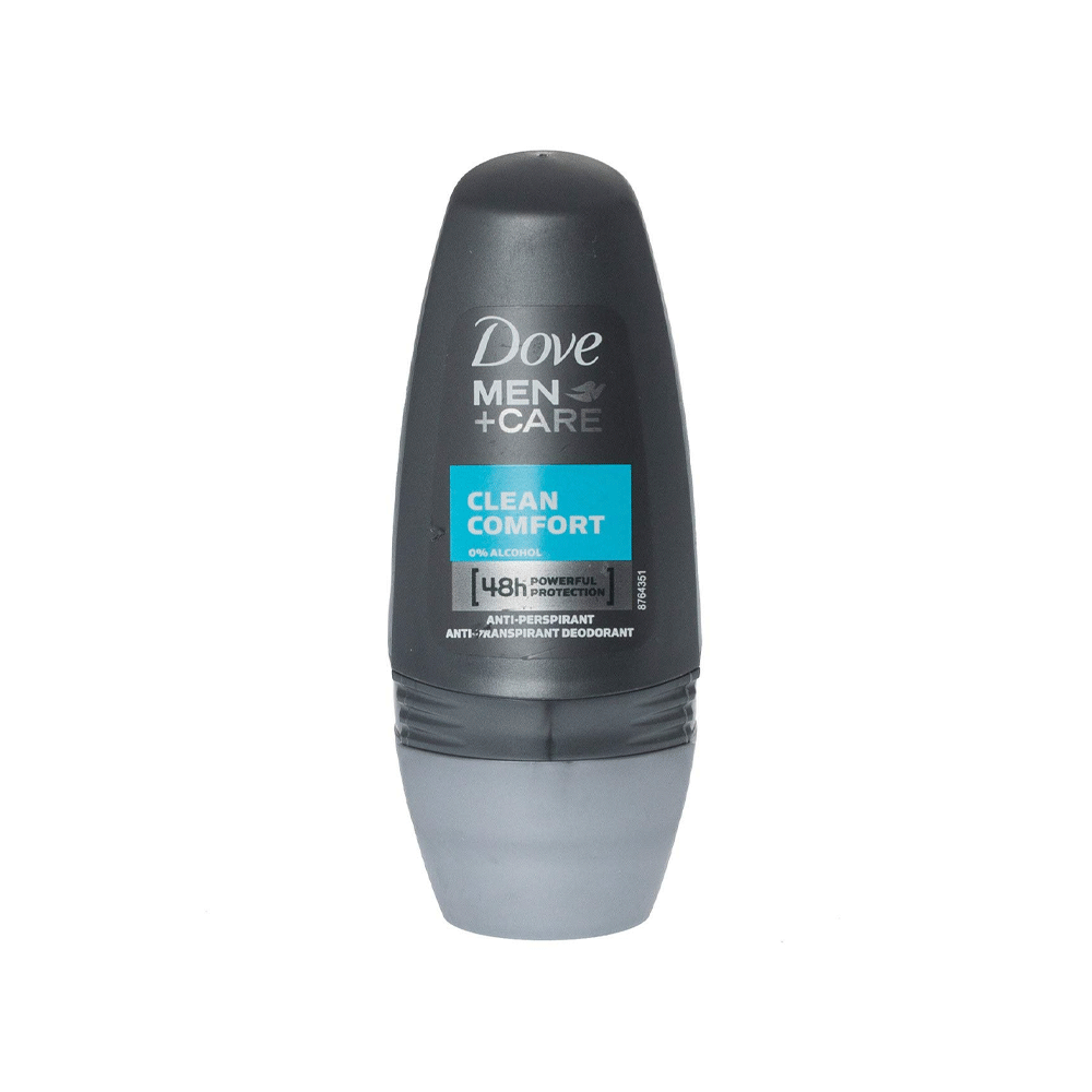 DOVE ANTIPERSPIRANT ROLL ON 50ML MEN CARE CLEAN COMFORT