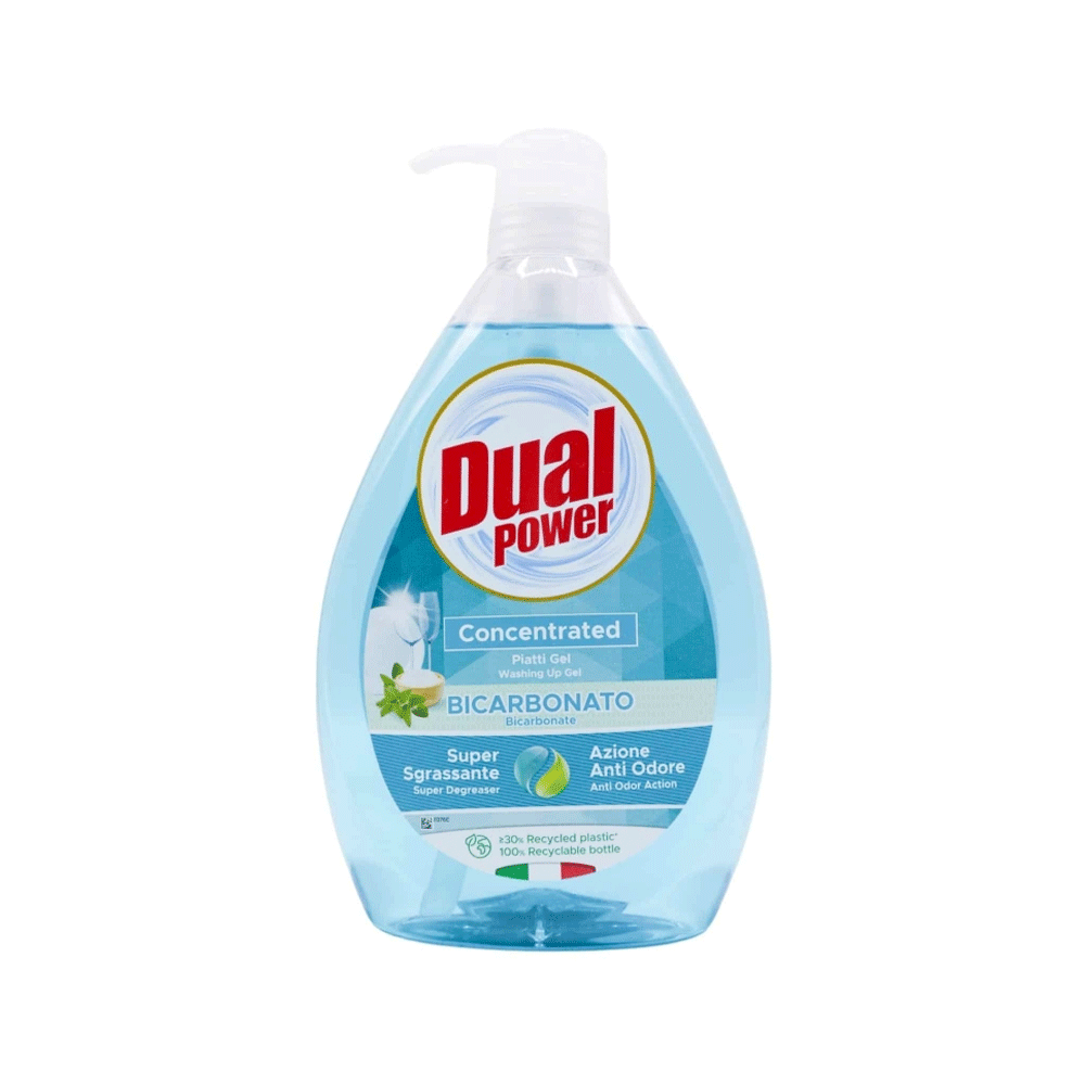 DUAL DETERGENT VASE 1000ML BICARBONATO SALVIA