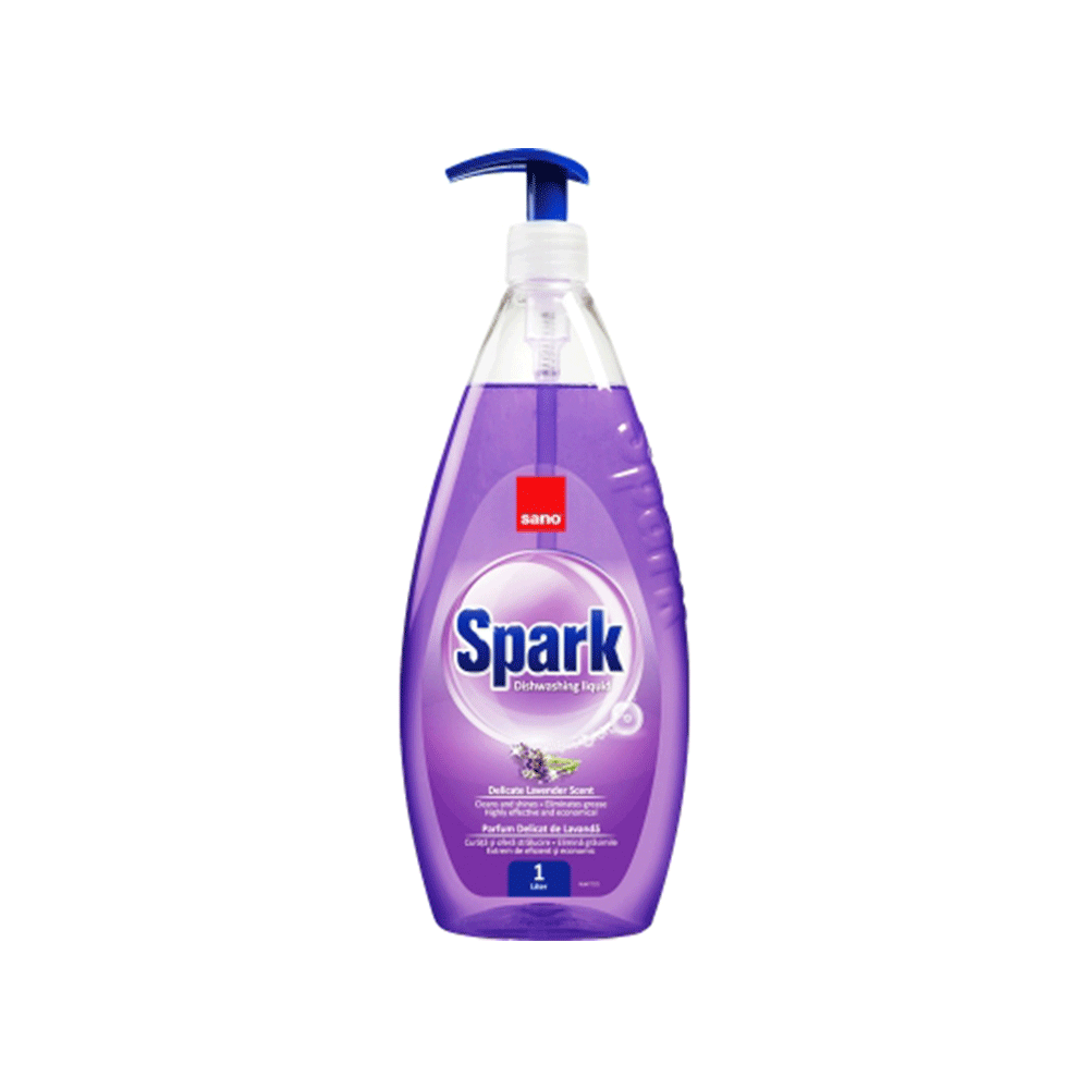 SANO DETERGENT VASE 1L SPARK LAVANDA