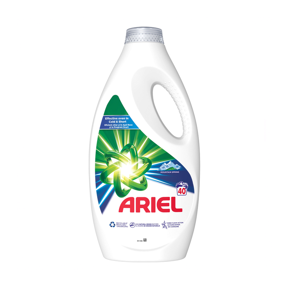 ARIEL DETERGENT LICHID 1.8L MOUNTAIN SPRING 40SPALARI
