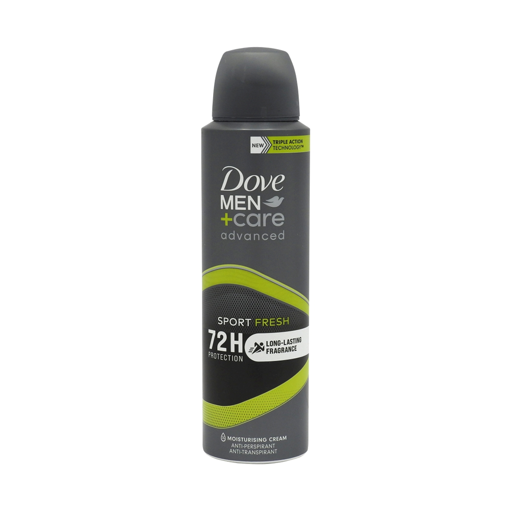 DOVE ANTIPERSPIRANT DEO 150ML MEN ADVANCED SPORT FRESH