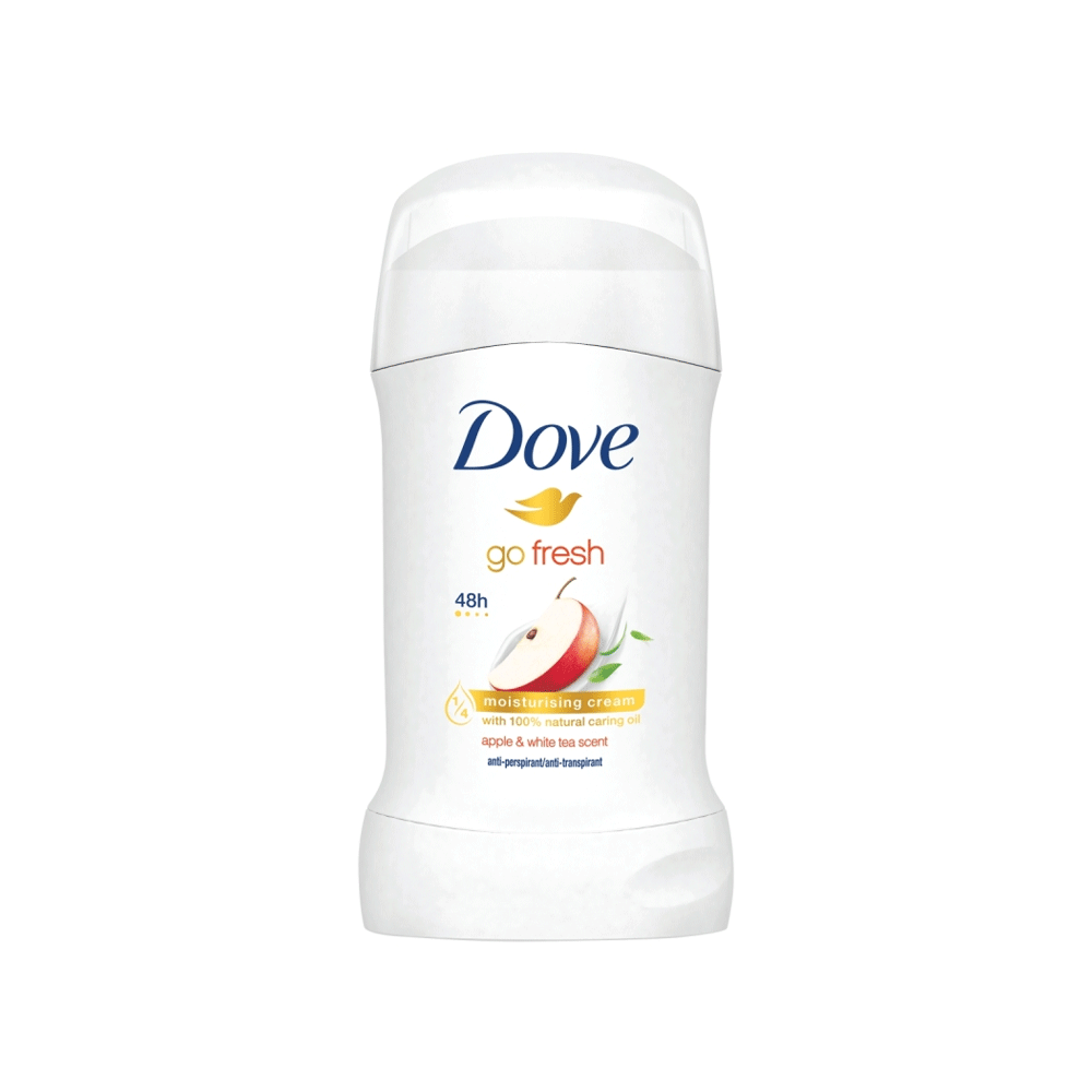 DOVE ANTIPERSPIRANT STICK 40ML GO FRESH APPLE TEA SCENT