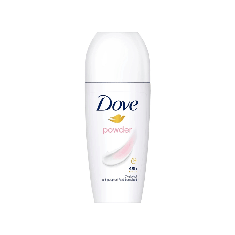 DOVE ANTIPERSPIRANT ROLL ON 50ML POWDER