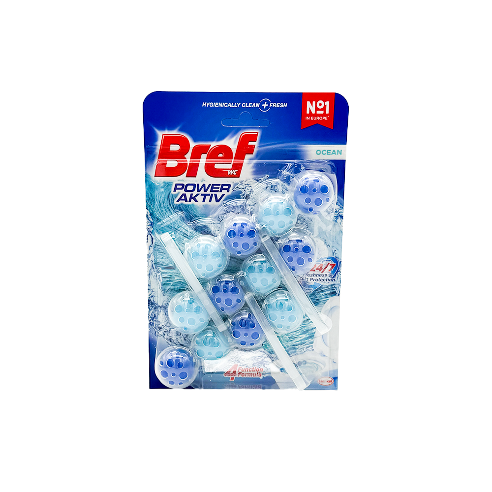 BREF ODORIZANT WC BILE POWER AKTIV 3X50G OCEAN