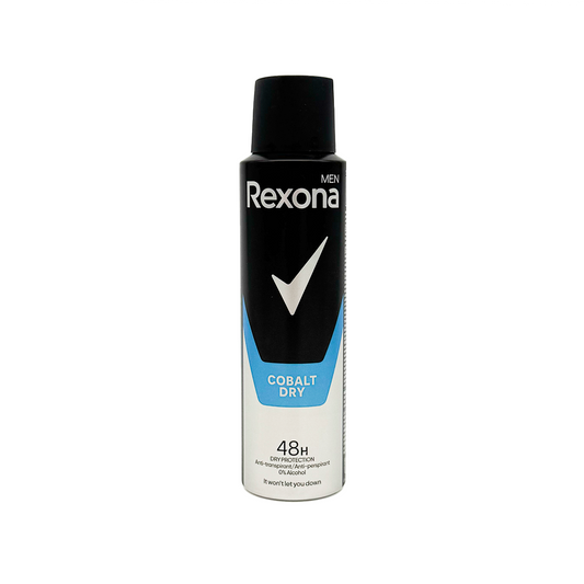 REXONA ANTIPERSPIRANT DEO 150ML MEN COBALT DRY