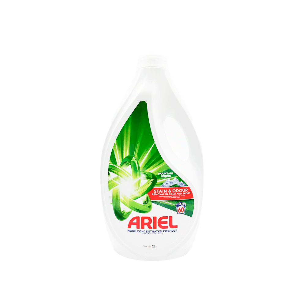 ARIEL DETERGENT LICHID 2.7L MOUNTAIN SPRING 60SPALARI