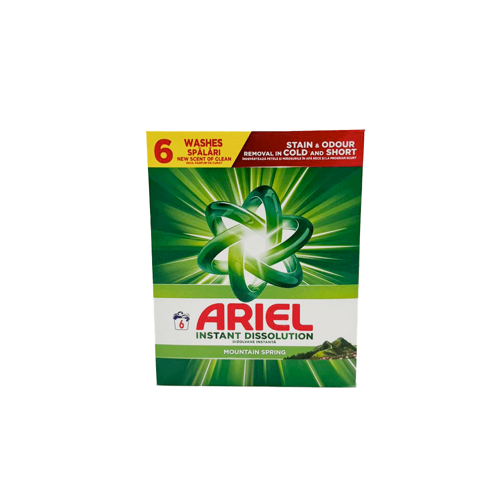 ARIEL DETERGENT RUFE AUTOMAT 390G MOUNTAIN SPRING