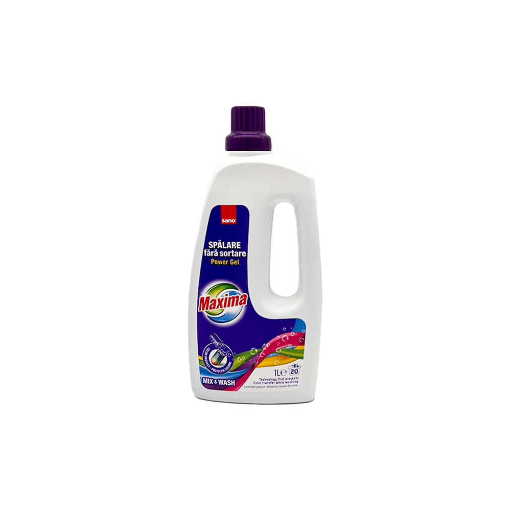 SANO MAXIMA DETERGENT GEL 1L MIX WASH