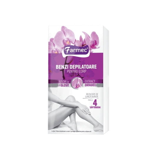 FARMEC BENZI DEPILATOARE CORP 14BUC ORHIDEE