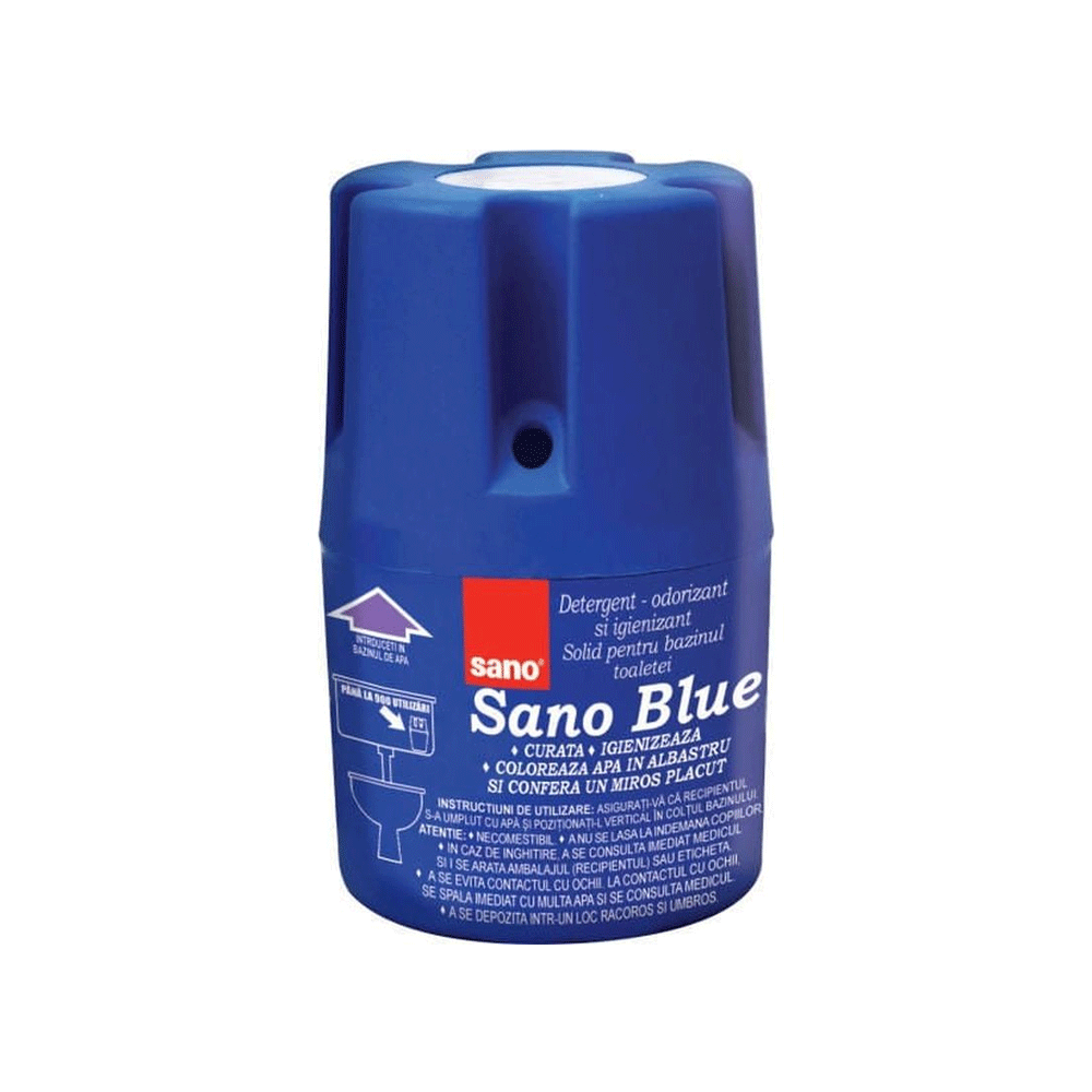 SANO ODORIZANT WC BAZIN 150G BLUE