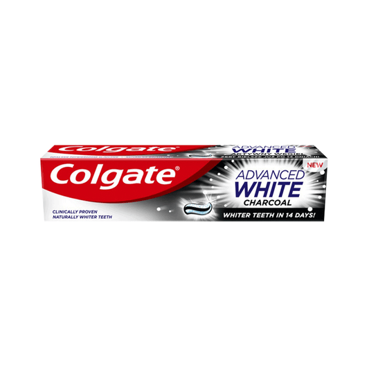 COLGATE PASTA DINTI 100ML ADVANCED WHITE CHARCOAL