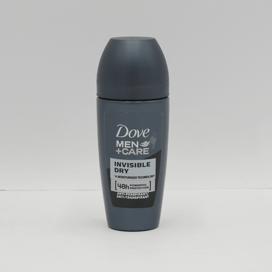 DOVE ANTIPERSPIRANT ROLL ON 50ML MEN INVISIBLE DRY