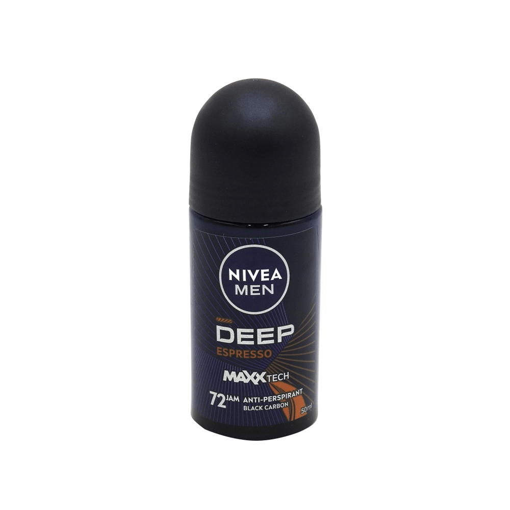 NIVEA ANTIPERSPIRANT ROLL ON 50ML MEN DEEP ESPRESSO