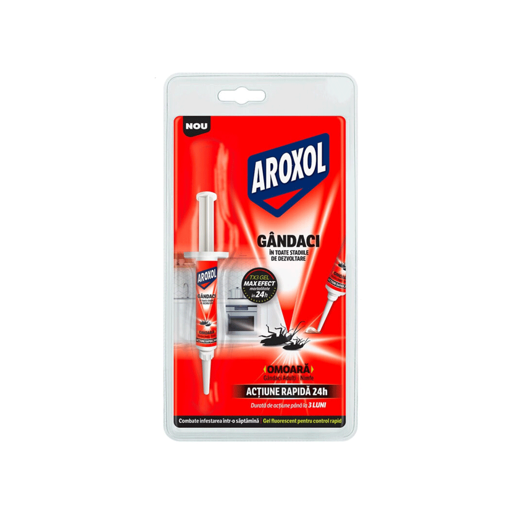 AROXOL TX3 GEL SERINGA IMPOTRIVA GANDACILOR 5G