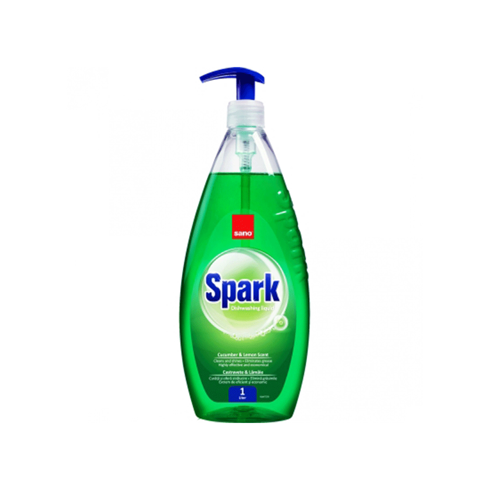 SANO DETERGENT VASE 1L SPARK CASTRAVETE LEMON