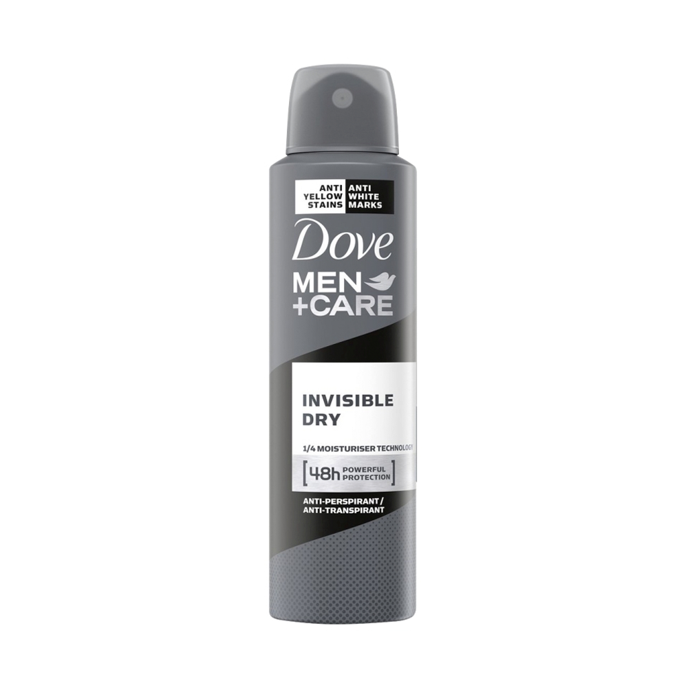 DOVE ANTIPERSPIRANT DEO 250ML MEN INVISIBLE DRY