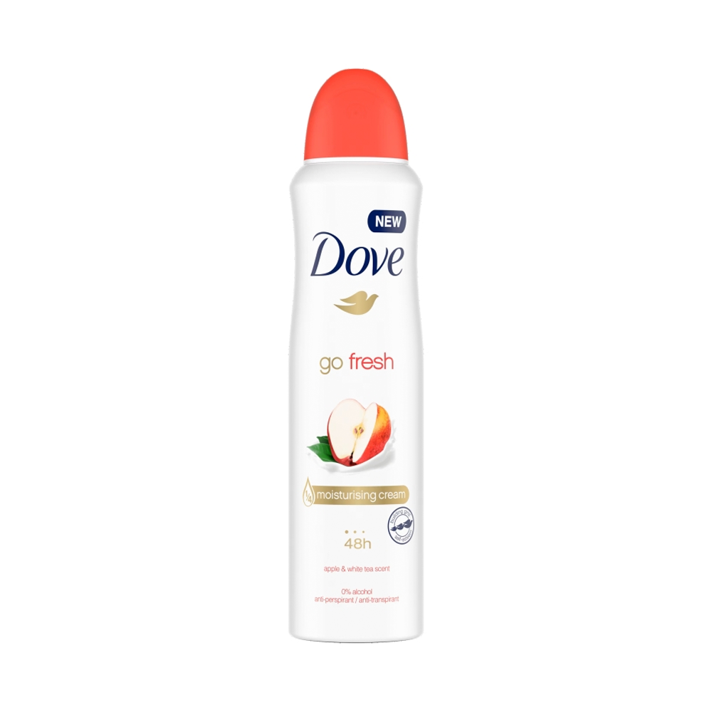 DOVE ANTIPERSPIRANT DEO 150ML GO FRESH APPLE