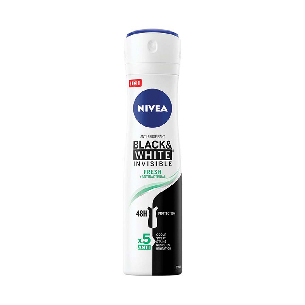 NIVEA ANTIPERSPIRANT DEO 150ML INVISIBLE BW FRESH