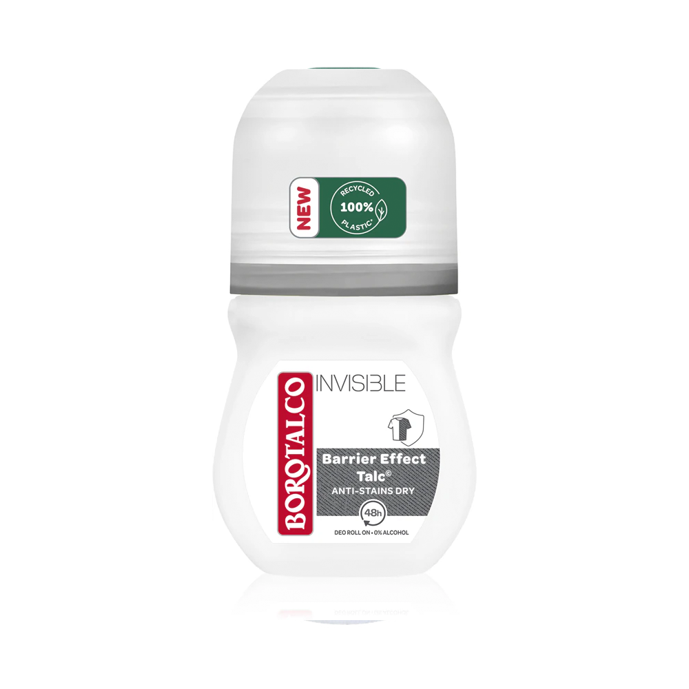 BOROTALCO DEO ROLL ON 50ML INVISIBLE