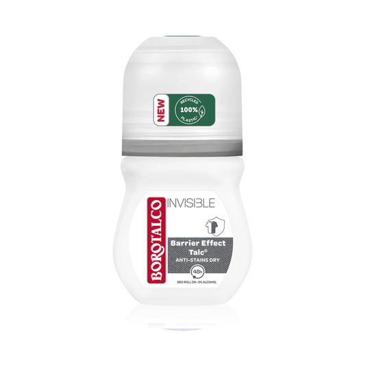 BOROTALCO DEO ROLL ON 50ML INVISIBLE