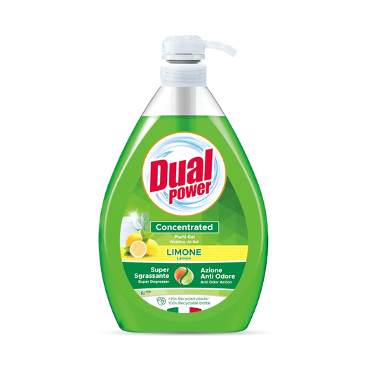 DUAL DETERGENT VASE 1000ML LIMONE
